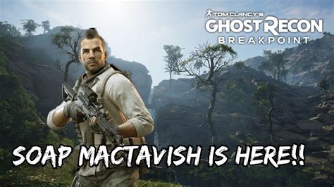 Modern Warfare Soap Mactavish In Tom Clancy S Ghost Recon Breakpoint