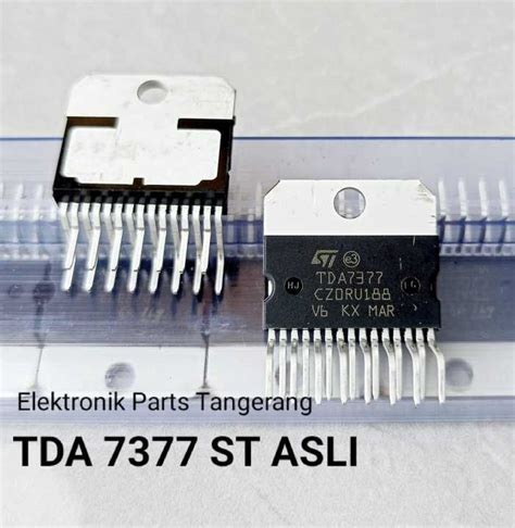 IC TDA7377 ST ORIGINAL TDA 7377 ASLI IC TDA 7377 ORIGINAL ST TDA 7377