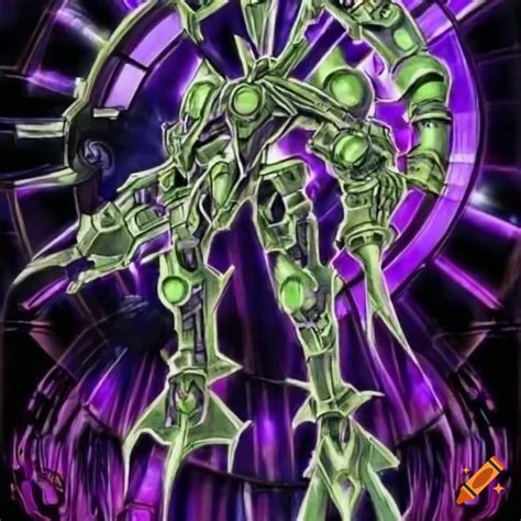 Futuristic Mechanical Divine Entity In Yu Gi Oh Style Artwork On Craiyon