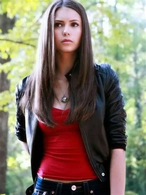 The Vampire Diaries Elena Gilbert Leather Jacket