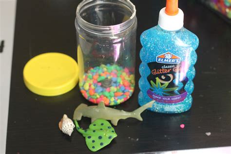 Shark Week Sensory Jar