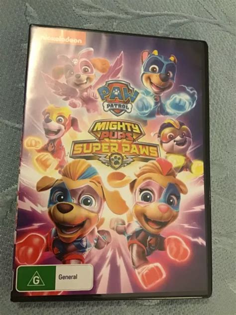 Paw Patrol Mighty Pups Super Pack Mighty Pups Super Paws Charged Up Dvd N £22 09