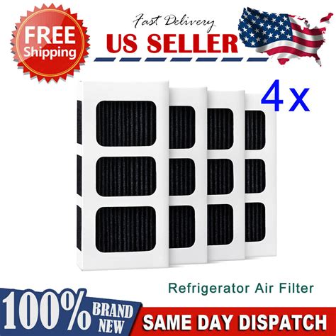 4x Replacement Refrigerator Air Filter For Frigidaire Paultra2 Pureair