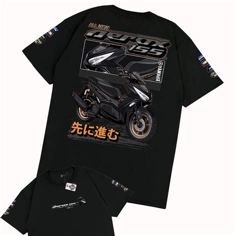 Jual Karimake Kaos Baju Motor Yamaha All New Aerox Vva V Kaos