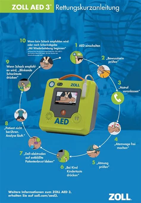 Zoll Aed 3 Bls Defibrillator Kaufen Acumax Online Shop Schweiz