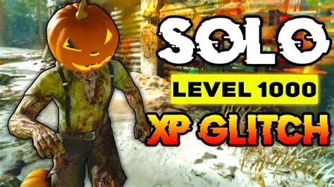 NEW SOLO UNLIMITED XP GLITCH Level Up Fast Cold War Zombies Season 6