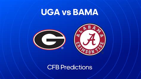 Alabama Vs Georgia 2024 Predictions - Celle Darline