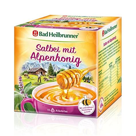 Bad Heilbrunner Salbei Mit Alpenhonig Er Pack Amazon De