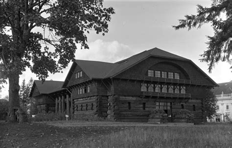 Worlds Largest Log Cabin The Lost Historic Forestry Building Of