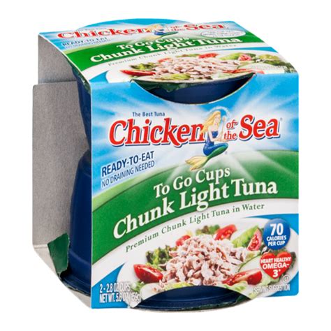 Chicken Of The Sea Chunk Light Tuna To Go Cups 2 Ct Reviews 2021