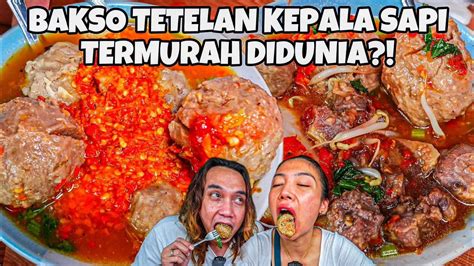 Horror Bakso Urat Full Tetelan Kepala Sapi Cuman Rb Youtube