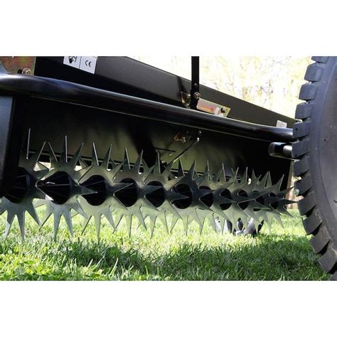 Brinly Capacity Spike Aerator Drop Tow Behind Spreader In The Tow