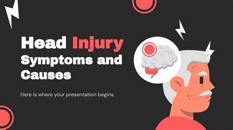 Head Injury Symptoms and Causes | Google Slides & PPT