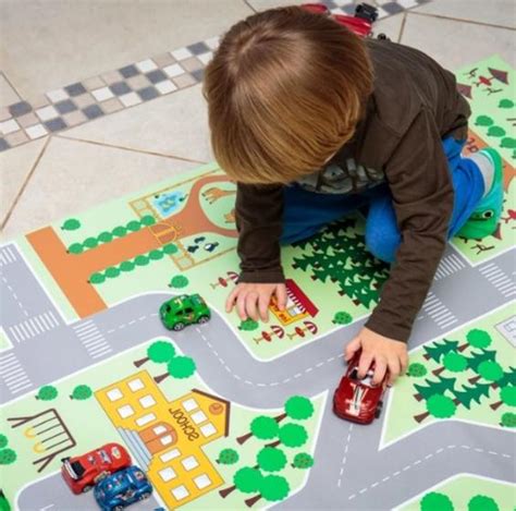 Lona Pista hotweels Tapete de Lona P Brincar De Carrinho Hot Wheels não é tapete peluciado