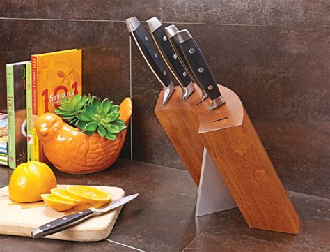 Custom Knife Block Woodworking Project Woodsmith Plans