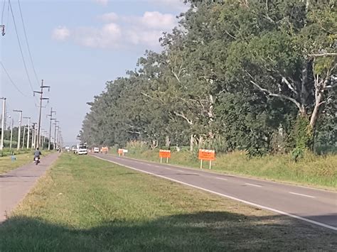 Se solicita transitar con extrema precaución en el tramo de ruta