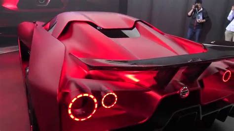 Nissan Concept Vision Granturismo Fire Knight Red Tokyo Motor