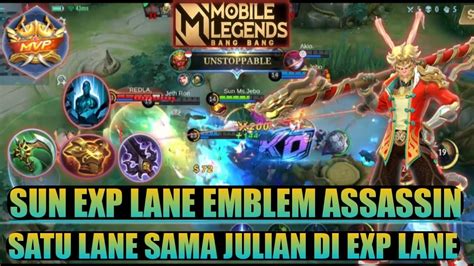 Sun Vs Julian Di Exp Lane Sun Exp Lane Satu Line Sama Julian Di Exp