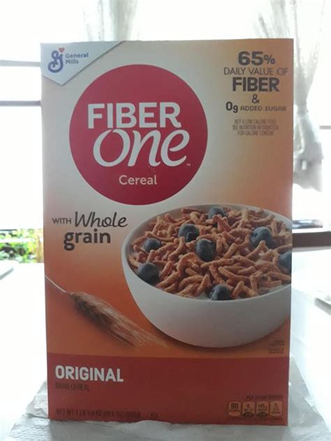 Fiber One Original Bran Cereal Edusvetgobgt