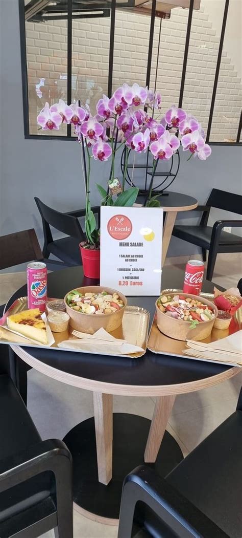 Carnets De Notes Escale Boulangerie Venez Découvrir Notre Menu Salade