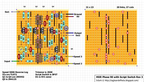 Mxr Phase 90 Circuit Diagram