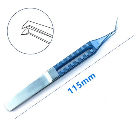 Titanium Ultrata Style Capsulorhexis Forcep 115mm Ophthalmic Eye