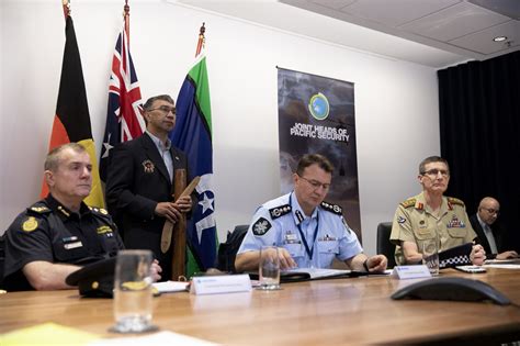 Pacific Nation Security Leaders Meet APDR