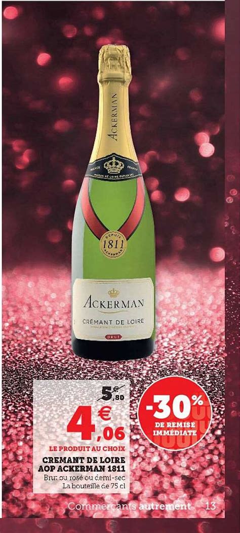 Promo Cr Mant De Loire Aop Ackerman De Remise Imm Diate Chez