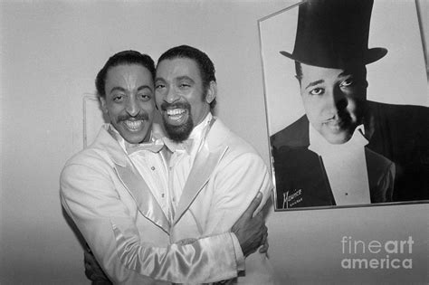 Gregory Hines Hugs Brother Maurice by Bettmann