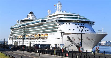 Cruise Ship Jewel Of The Seas Arrives In Liverpool Liverpool Echo