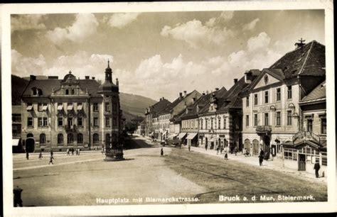 Ansichtskarte Postkarte Bruck An Der Mur Steiermark Hauptplatz Mit