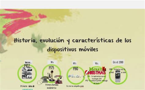 Historia Evoluci N Y Car Cteristicas De Los Dispositivos M By Minne