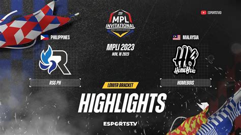 Rsg Ph Vs Homebois Highlights Mpli Playoffs Hb Vs Rsg Youtube