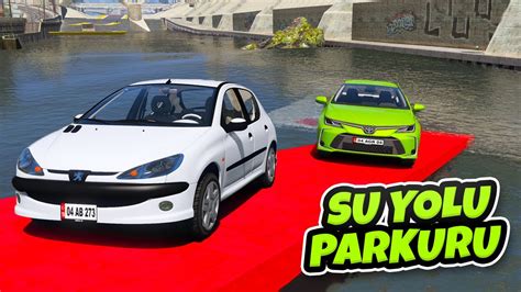 04 Plakalı Arabalar Yeni Su Yolu Parkuruna Gidiyor GTA 5 YouTube