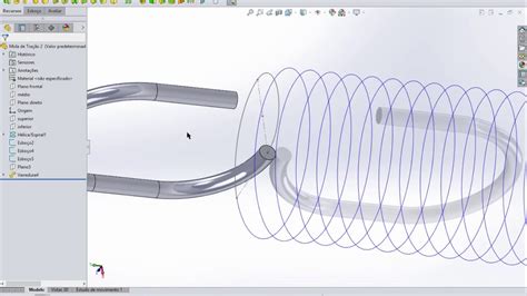 Solidworks Aula Mola De Tra O Pt Youtube