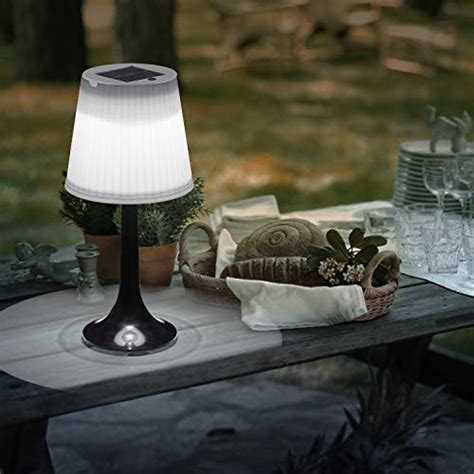 Solar Table Lamp Outdoor Indoor For Living Room Bedroom Patio Modern