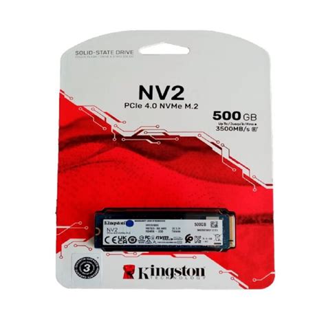 Unidad De Estado Solido Nv Gb M Pcie Kingston