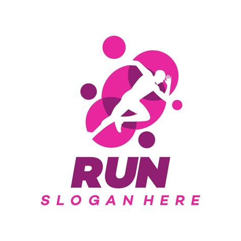 Running Man Logo Designs Marathon Logo Template Running Club Or Sports