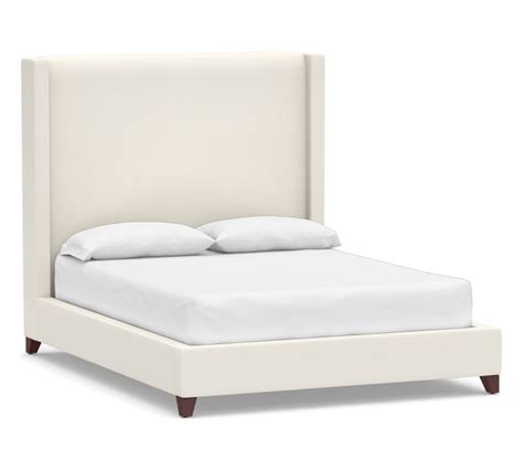 Harper Non Tufted Upholstered Bed Without Nailheads King Tall