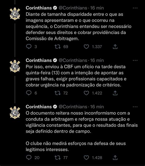 Planeta Do Futebol On Twitter Corinthians Emite Nota Oficial