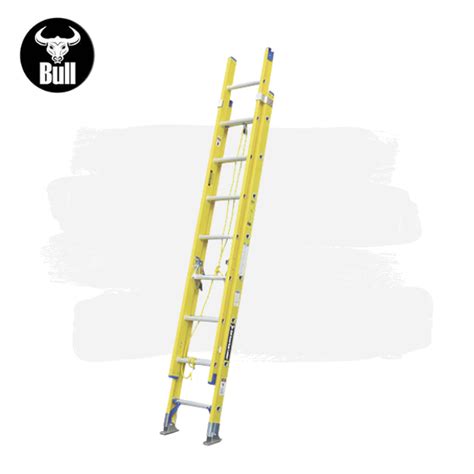 ESCALERA TELESCÓPICA DE FIBRA DE VIDRIO AMERICAN BULL Safety and