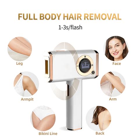 Nm Flash Cold Ipl Hair Removal Laser Epilator For Women Painless