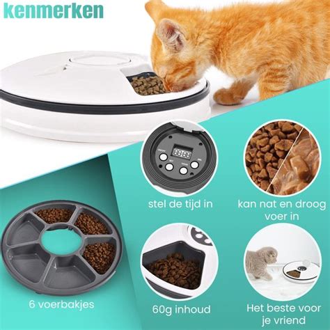 Voerautomaat Automatische Voerbak Voerbak Katten Voerbak Honden