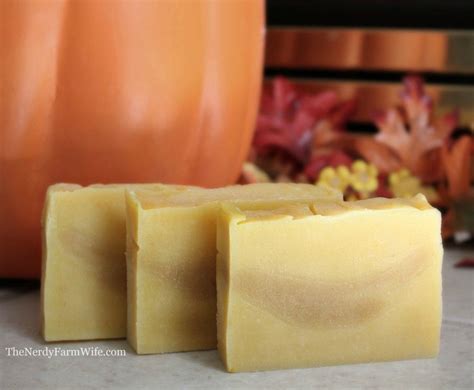 Pumpkin Soap With A Vanilla Spice Swirl Cold Process Soap Made With 9