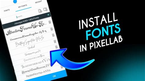 How To Add New Fonts In Pixellab Pixellab Me Font Kaise Add Kare