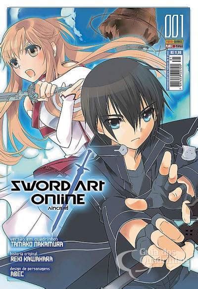 Sword Art Online Aincrad Mangá Volume 01 Sword Art Online Wiki Fandom