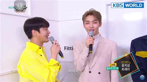 Yoon Jisung Music Banks Backstage Interview Solo Debut 190222 윤지성