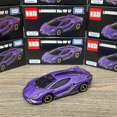 💜tomica 藍寶堅尼 消光 紫牛lamborghini Sian Fkp 37 亞洲限定 Asia Limited 蝦皮購物