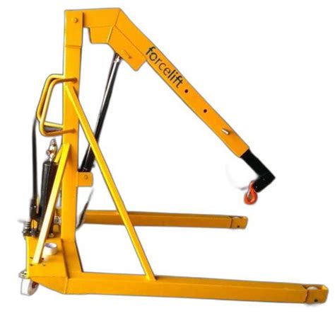 FORCELIFT Hydraulic Mobile Floor Crane 20 Feet 20 Ton At Rs 68000 In