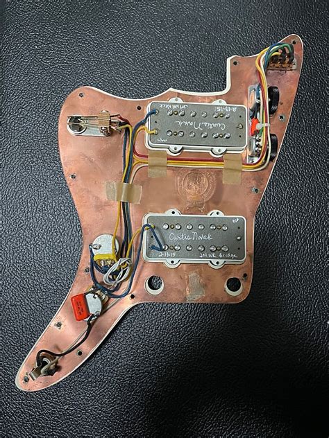 Rothstein Loaded Jazzmaster Pickguard With Curtis Novak Jm Reverb